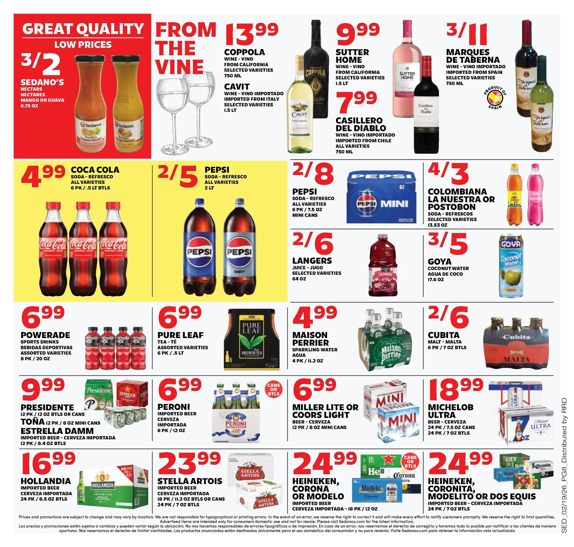 Weekly ad Sedano's Sales from February 18 to February 24 2026 - Page 8