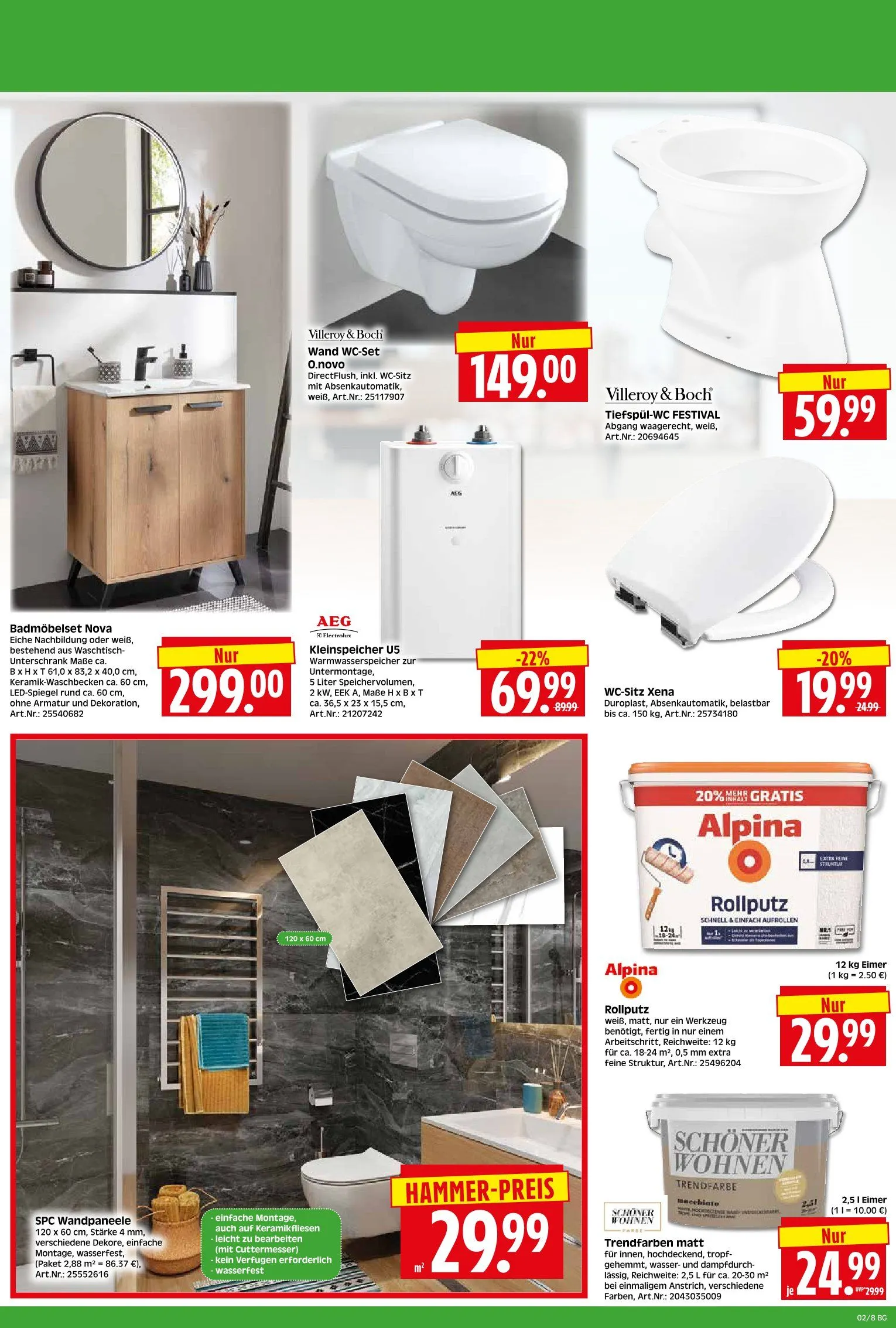 Herkules Baumarkt Angebote von 5. Januar bis 10. Januar 2026 - Prospekt seite 8