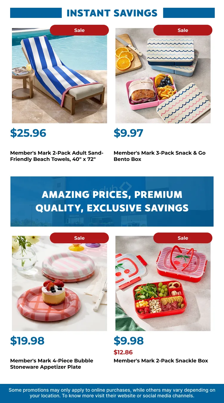 Weekly promotion Sam's Club spanning from May 22 to June 10 2026 - Page 8 for Catalogue 365