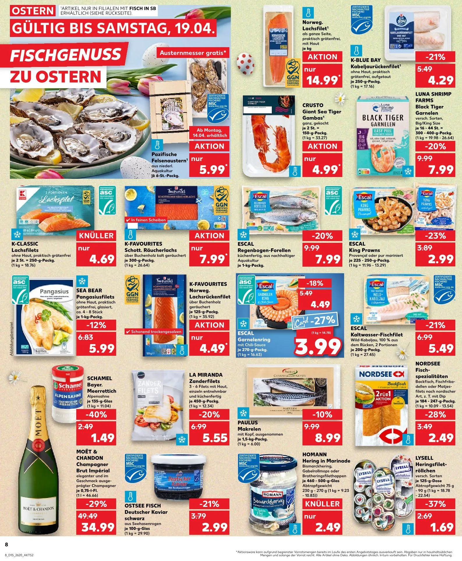 Kaufland Prospekt von 10. April bis 16. April 2025 - Prospekt seite 8