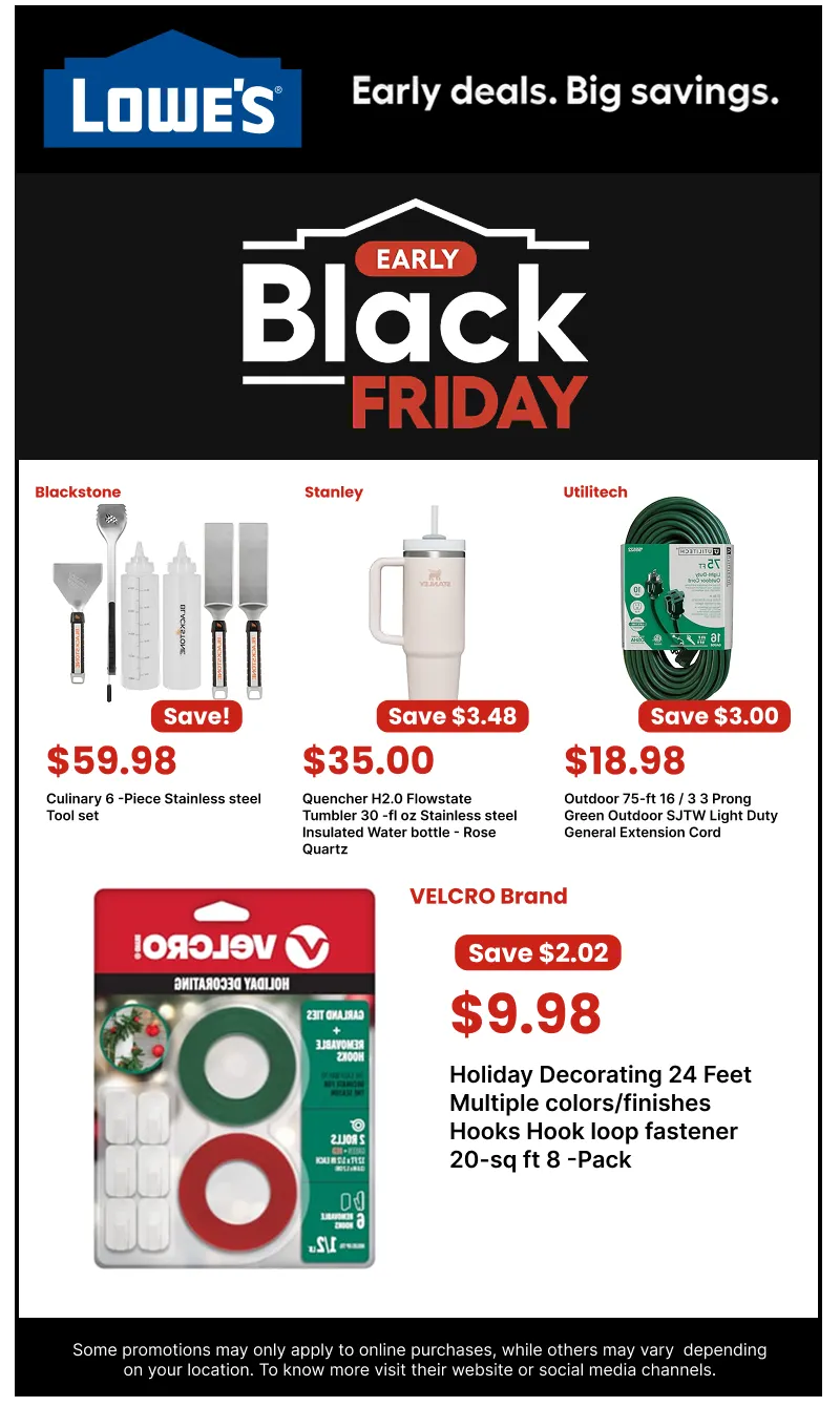 Weekly ad Early Black Friday from October 30 to November 17 2025 - Page 7