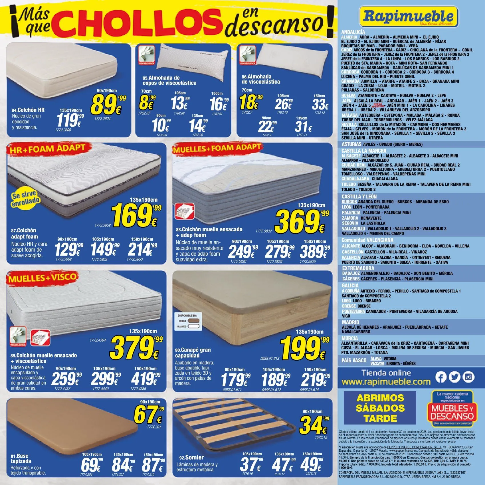 Catálogo de Rapimueble Ofertas 1 de octubre al 30 de octubre 2025 - Página 8