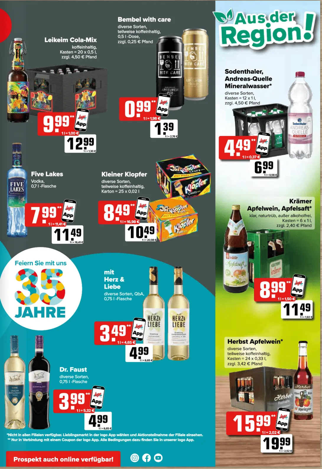 Logo Getränkemarkt Prospekte von 6. Oktober bis 12. Oktober 2025 - Prospekt seite 7