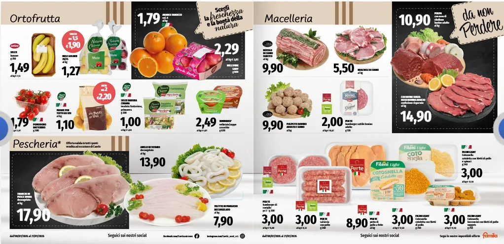  Volantini Famila Superstore da 8 gennaio a 21 gennaio di 2026 - Pagina del volantino 8