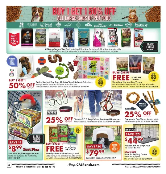 Weekly ad C-A-L Ranch Stores Sales from November 28 to November 30 2025 - Page 8