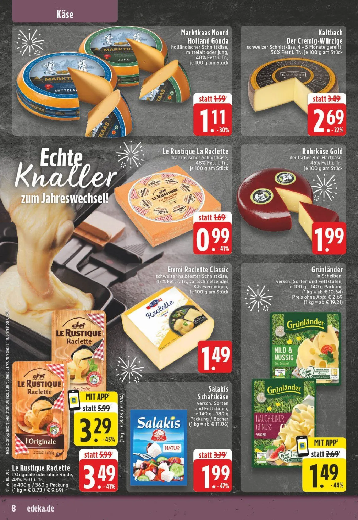 Edeka Prospekte  von 29. Dezember bis 3. Januar 2026 - Prospekt seite 8