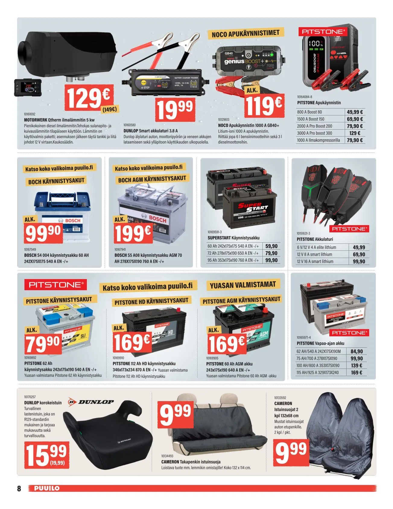 Kaupan Puuilo  voimassa alkaen 5. tammikuuta - 25. tammikuuta 2026 - Tarjouslehti sivu 8