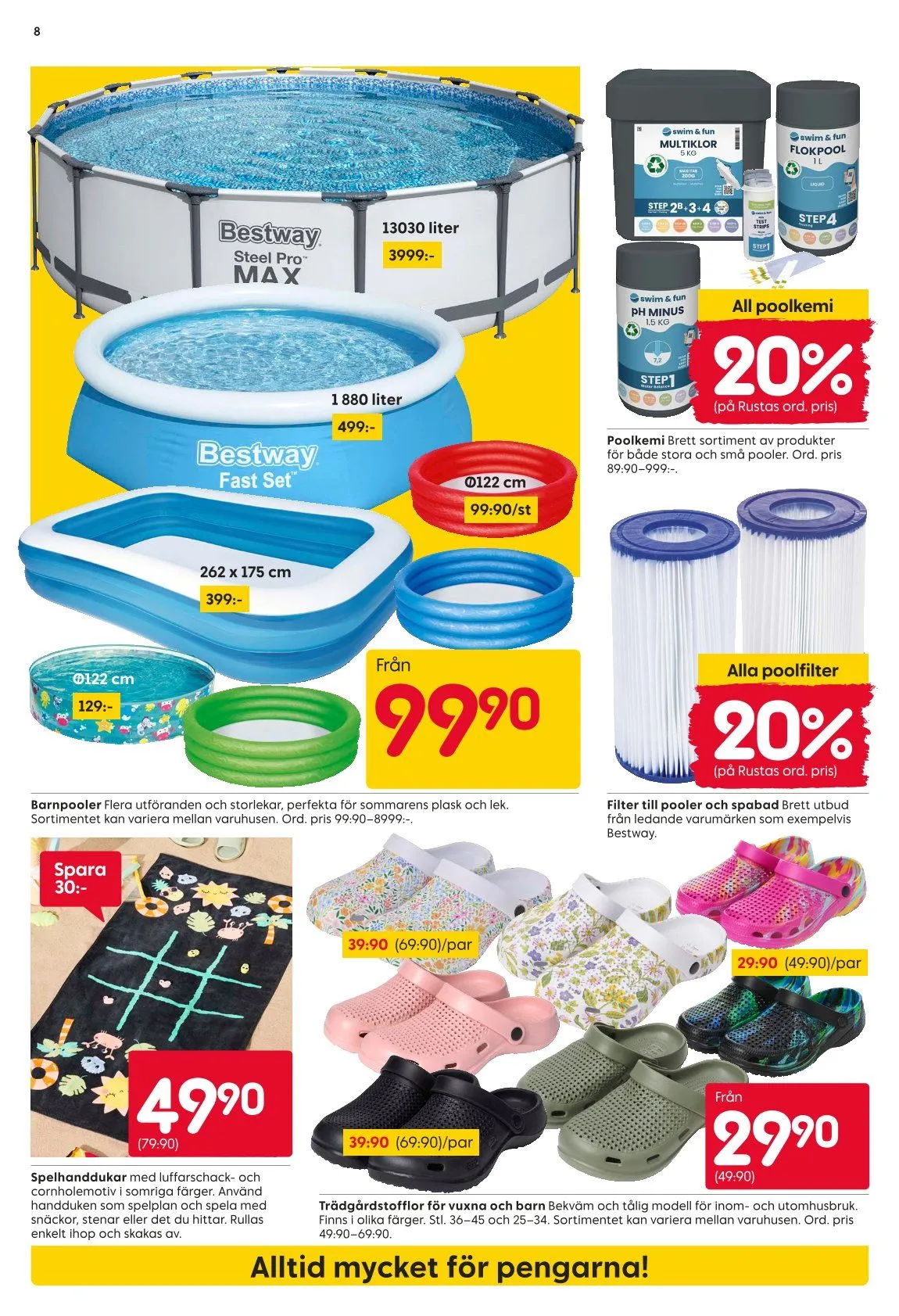 Senaste Rusta erbjudanden från 4 maj till 10 maj 2026 - Reklamblad sidor 8