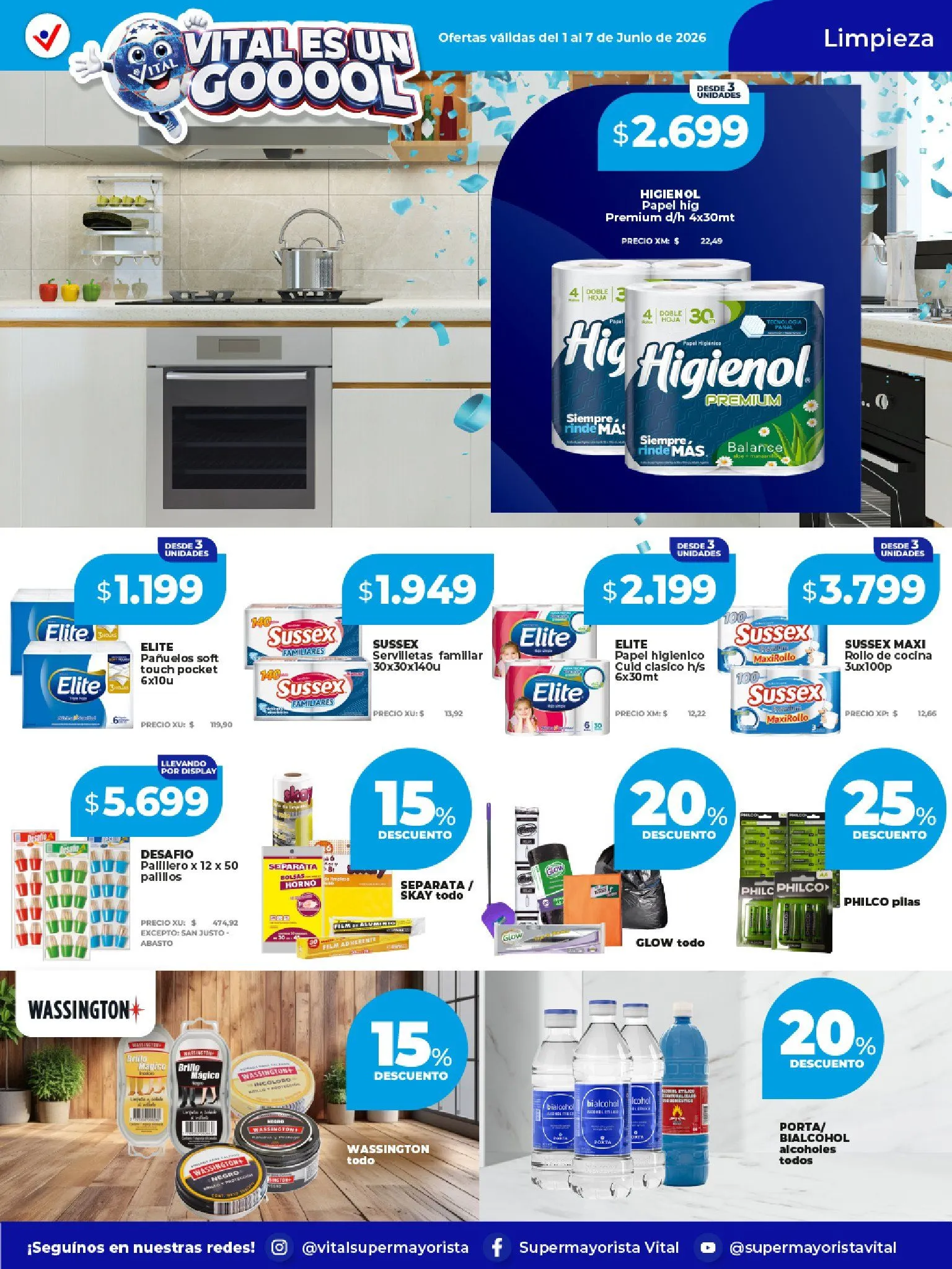 Ofertas de Vital Ofertas 1 de junio al 7 de junio 2026 - Página 8 del catálogo