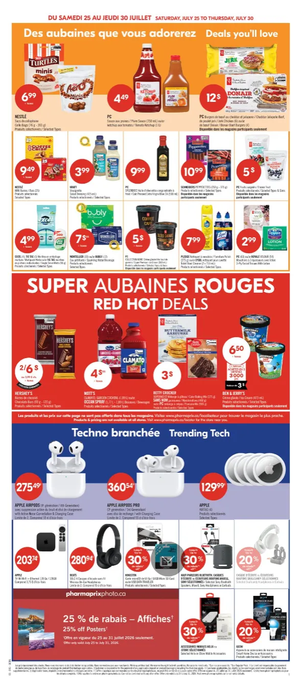 Pharmaprix Sales from July 25 to July 30 2026 - flyer page 8