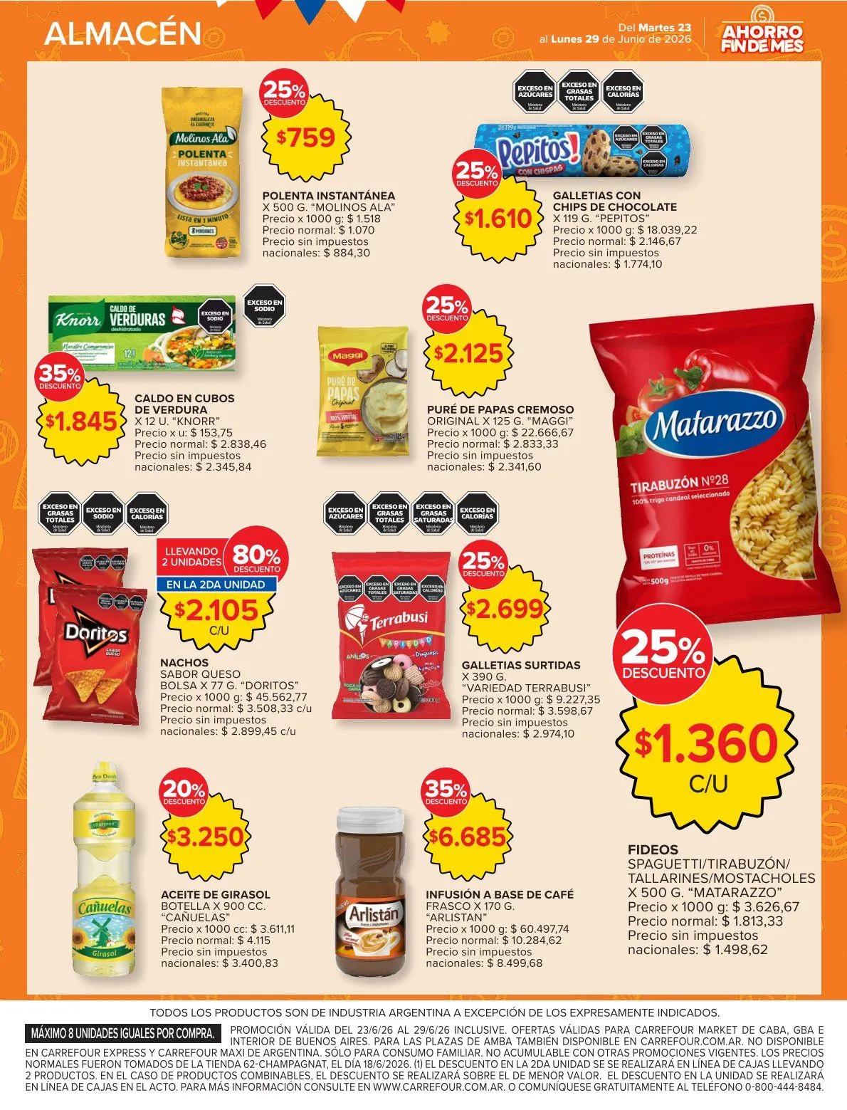 Ofertas de Ofertas Carrefour Market 23 de junio al 29 de julio 2026 - Página 8 del catálogo