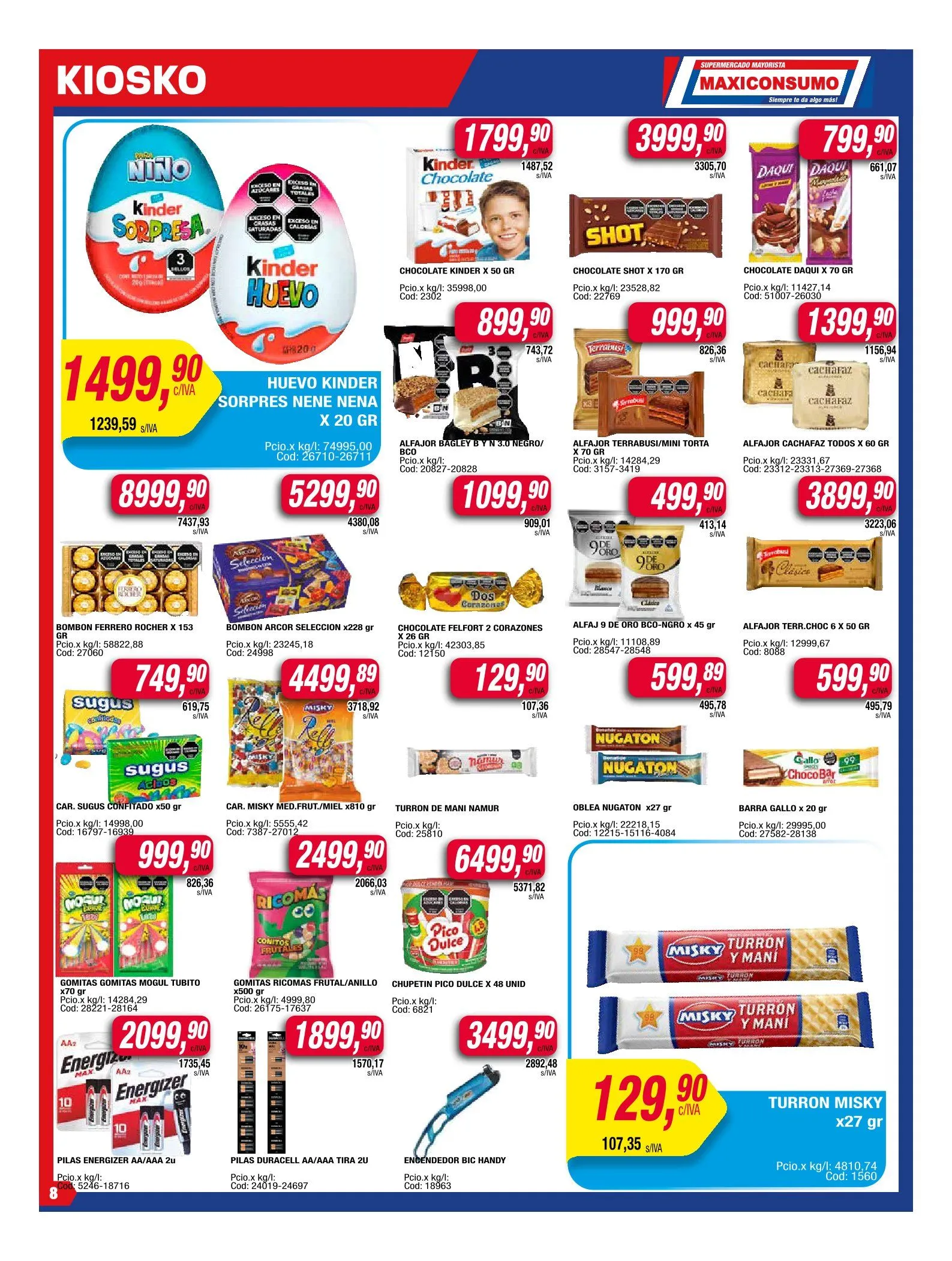 Ofertas de Ofertas Maxiconsumo 23 de junio al 29 de junio 2025 - Página 8 del catálogo