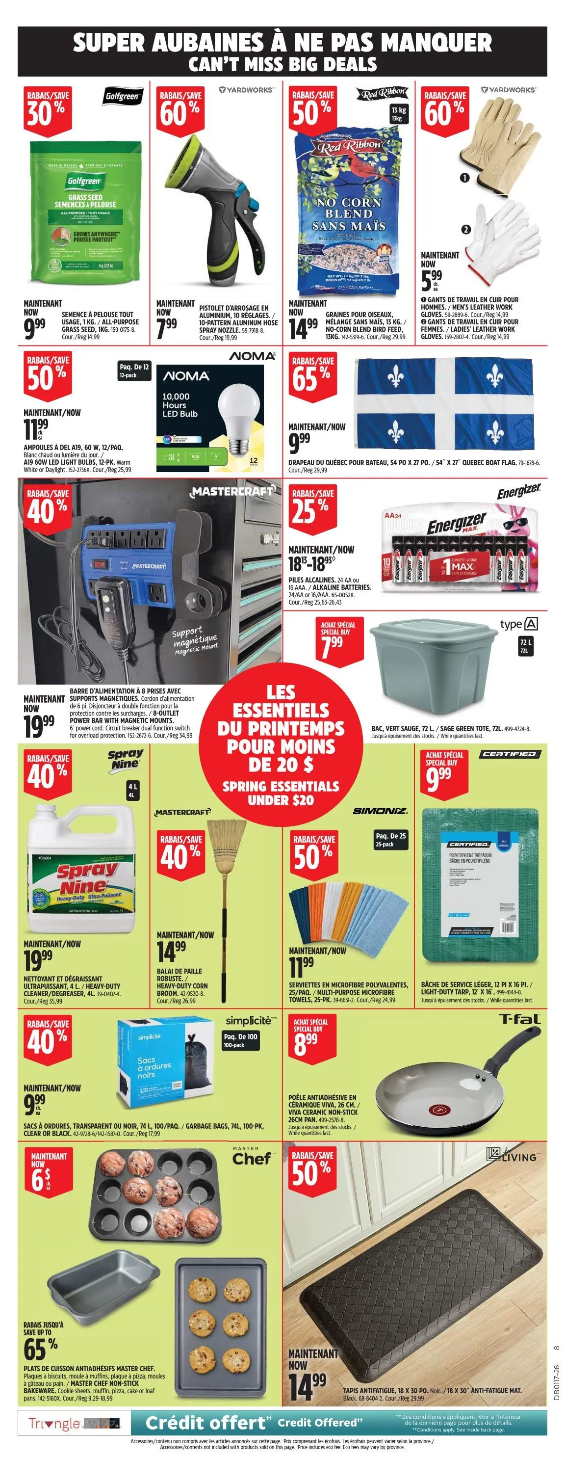 Canadian Tire Sales from April 23 to April 30 2026 - flyer page 8