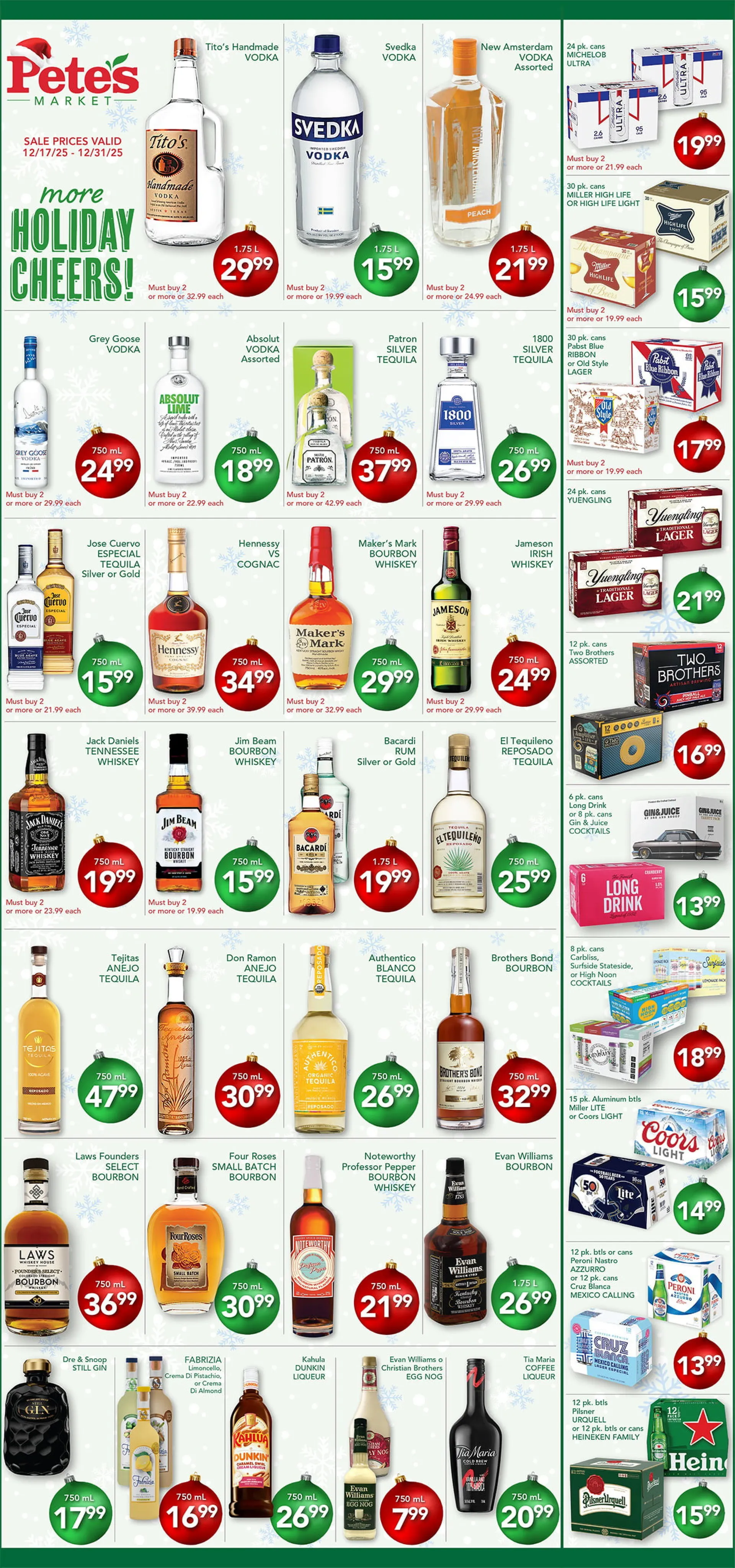 Weekly ad Pete's Fresh Market Sales from December 17 to December 24 2025 - Page 8