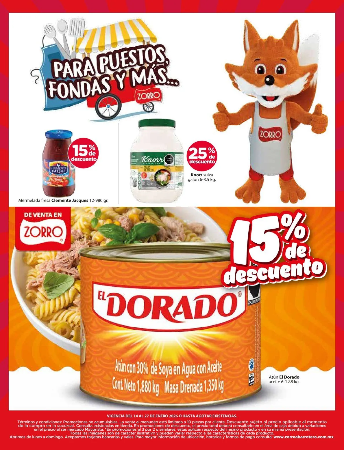 Catálogo de Zorro catálogos y ofertas 14 de enero al 27 de enero 2026 - Pagina 8