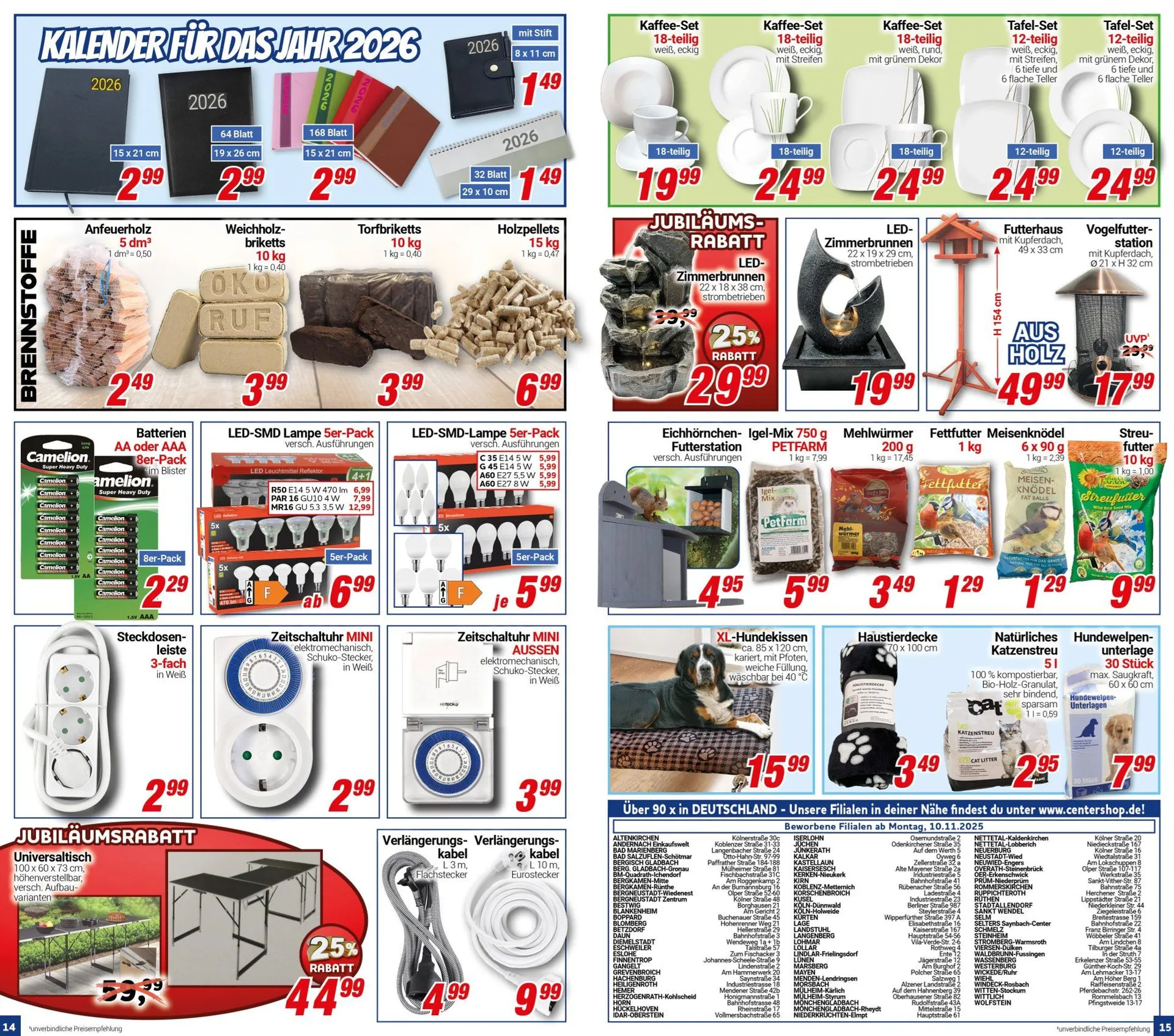 CENTERSHOP Prospekt von 10. November bis 15. November 2025 - Prospekt seite 8