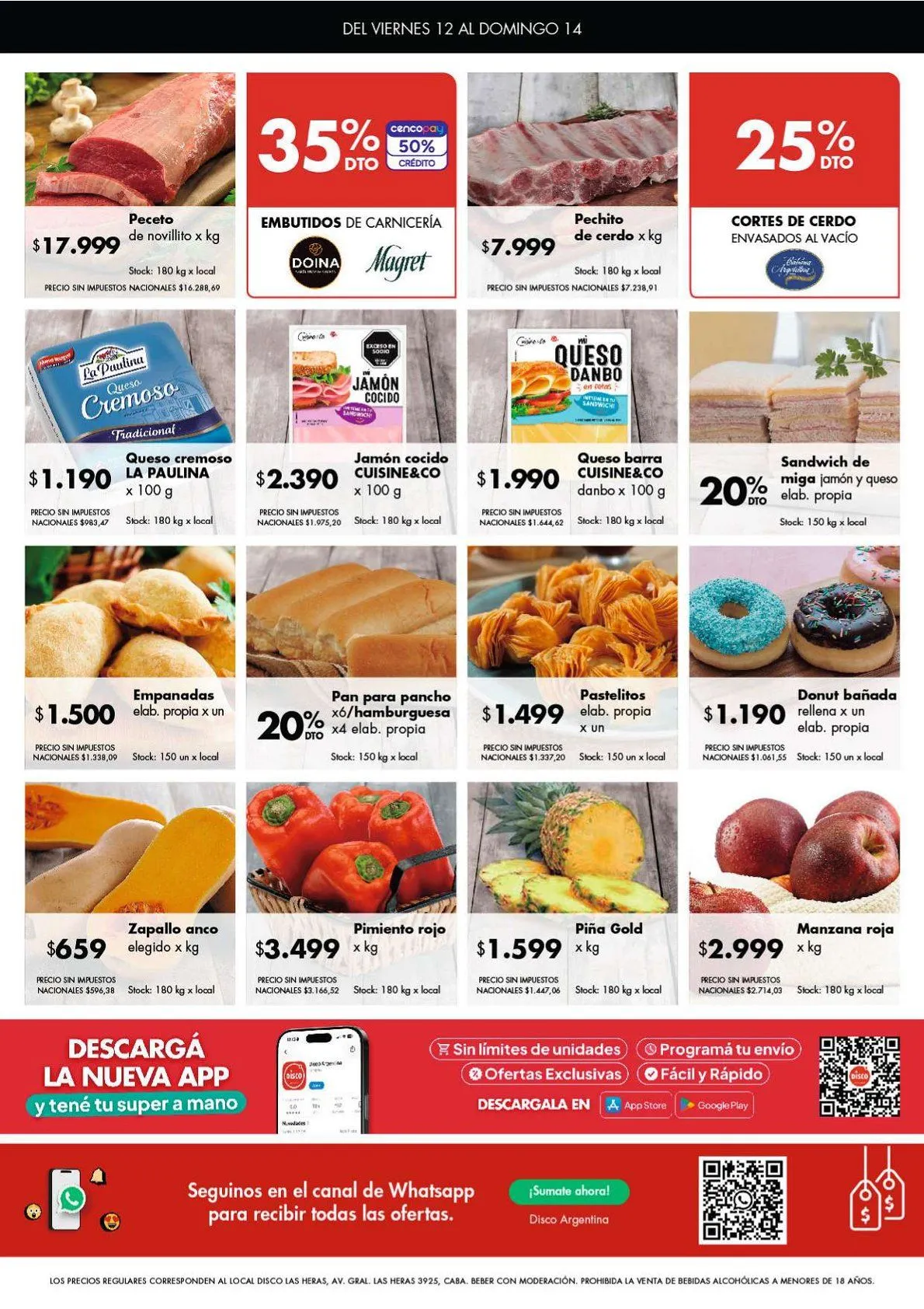 Ofertas de Ofertas Disco 12 de junio al 14 de junio 2026 - Página 8 del catálogo