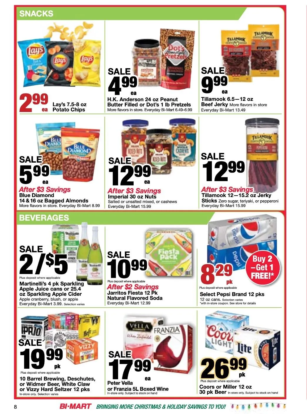 Weekly ad Bi-Mart Sales from December 16 to December 30 2025 - Page 8
