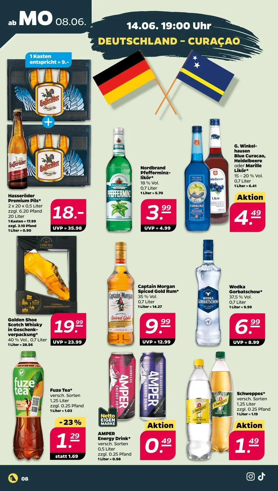 Netto Prospekte von 8. Juni bis 13. Juni 2026 - Prospekt seite 8