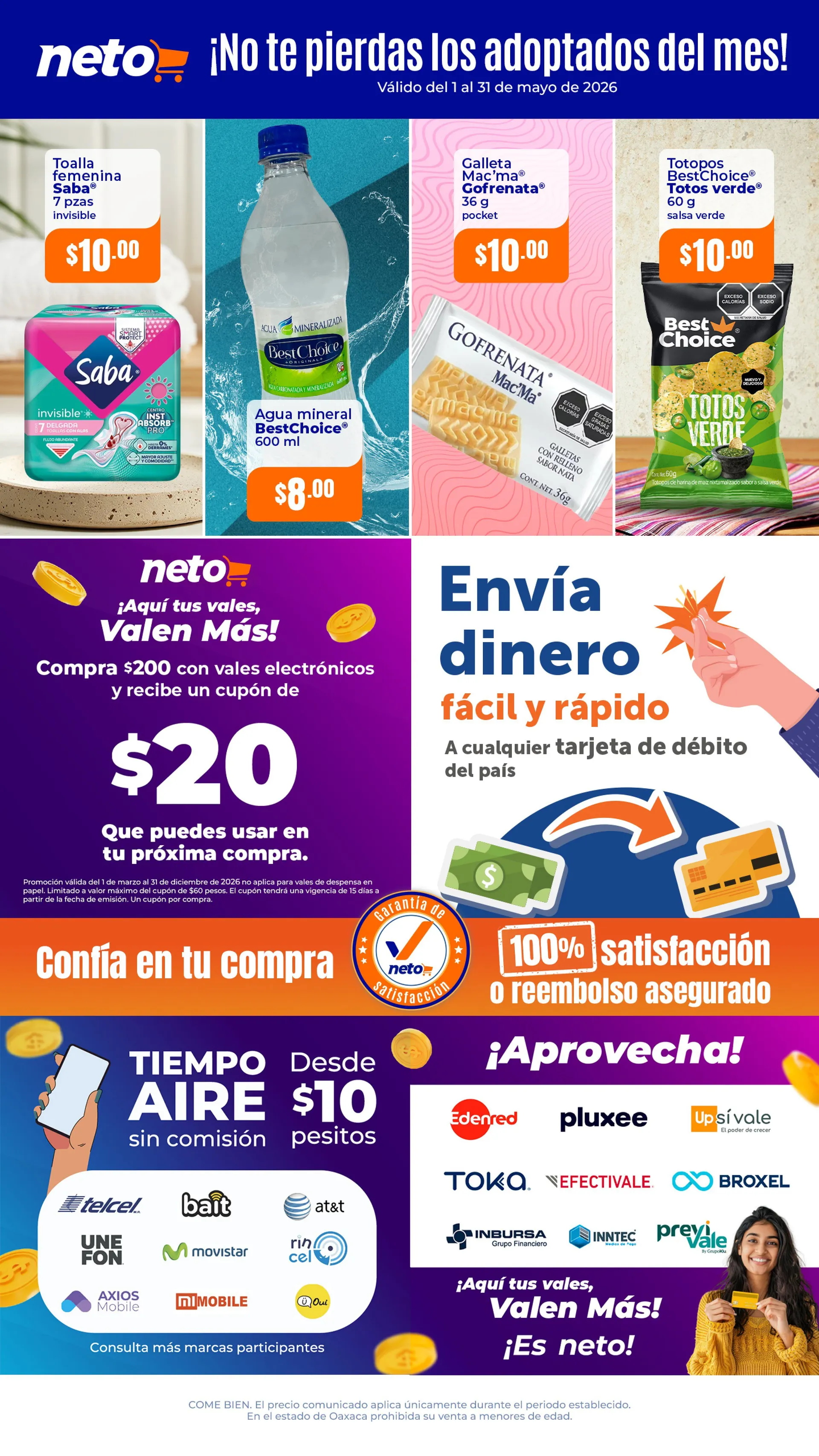 Catálogo de  Tiendas Neto Ofertas 1 de mayo al 31 de mayo 2026 - Pagina 8