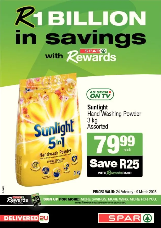 SPAR Sales from 24 February to 9 March 2025 - Catalogue Page 7