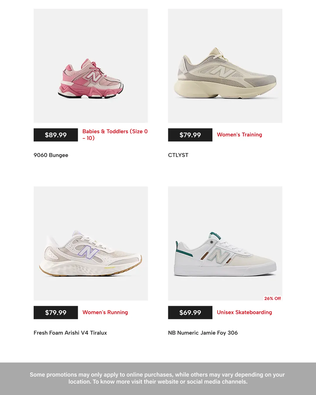 Weekly ad  New Balance Sales from June 22 to July 6 2026 - Page 8