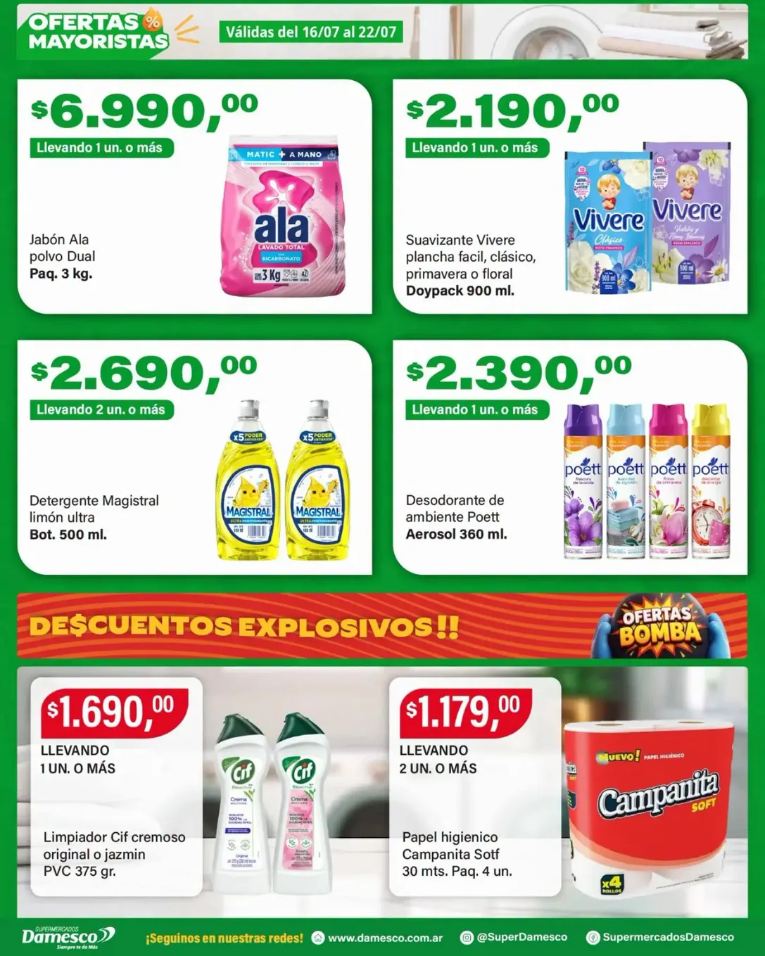 Ofertas de Ofertas Damesco 16 de julio al 22 de julio 2026 - Página 8 del catálogo