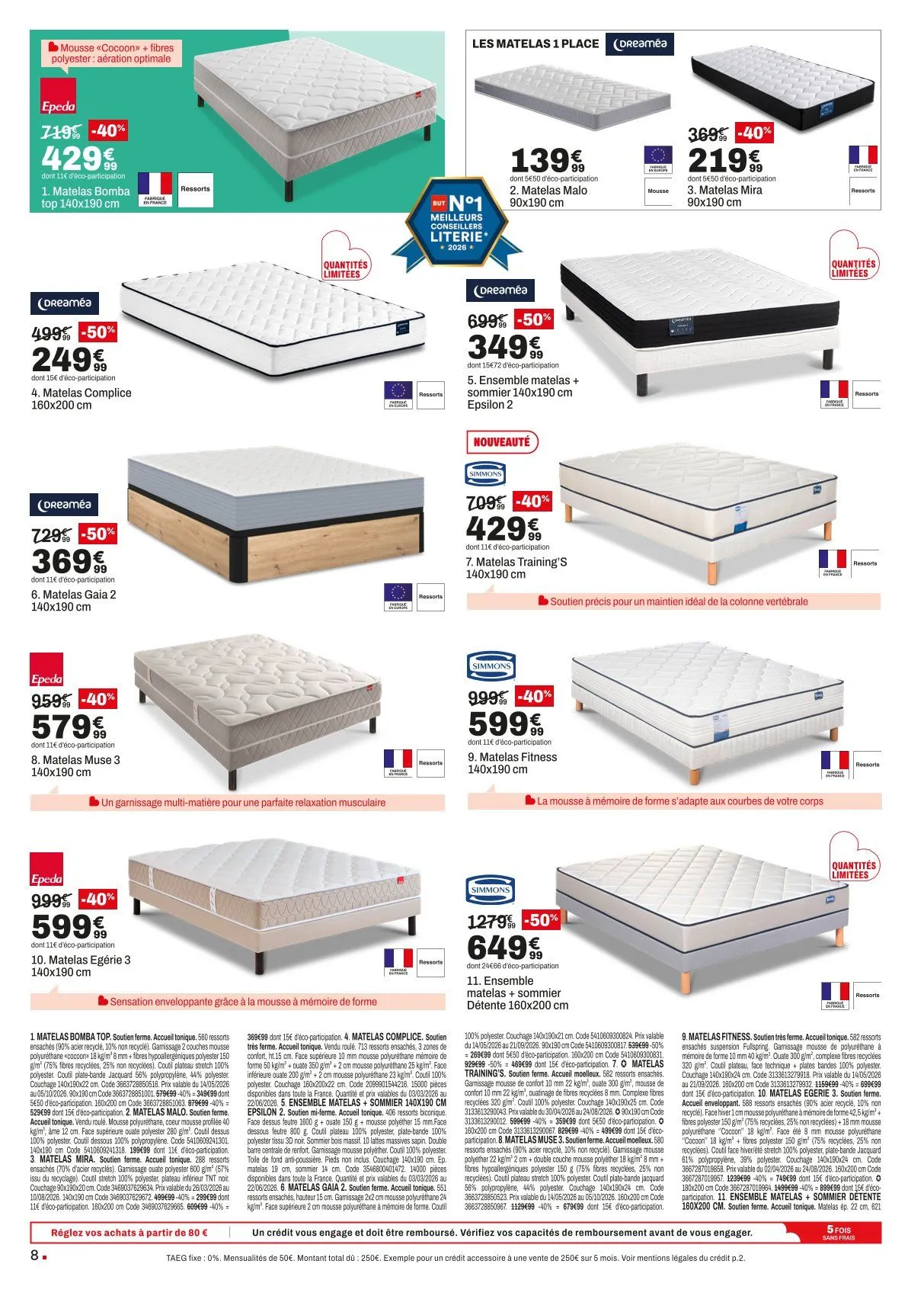  Catalogues BUT du 26 mai au 22 juin 2026 - Catalogue page 8