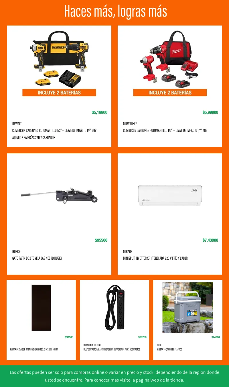 Catálogo de The Home Depot Ofertas 6 de abril al 26 de abril 2026 - Pagina 8