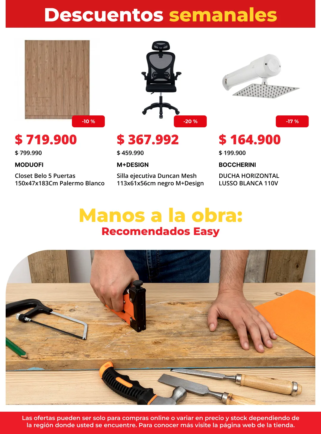 Catalogo de Easy Ofertas 19 de mayo al 7 de junio 2026 - Pag 8