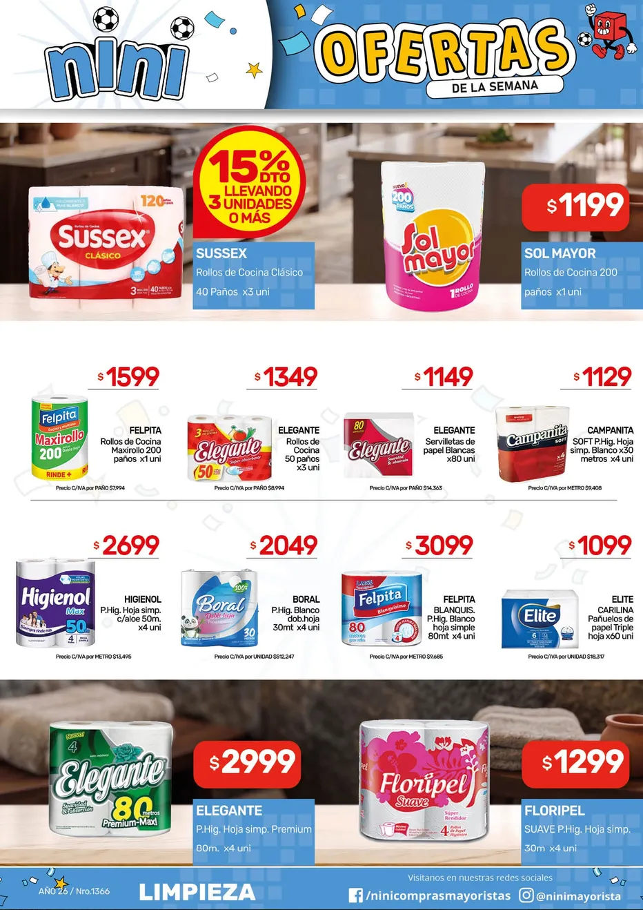 Ofertas de Ofertas Nini Mayorista 29 de junio al 5 de julio 2026 - Página 8 del catálogo