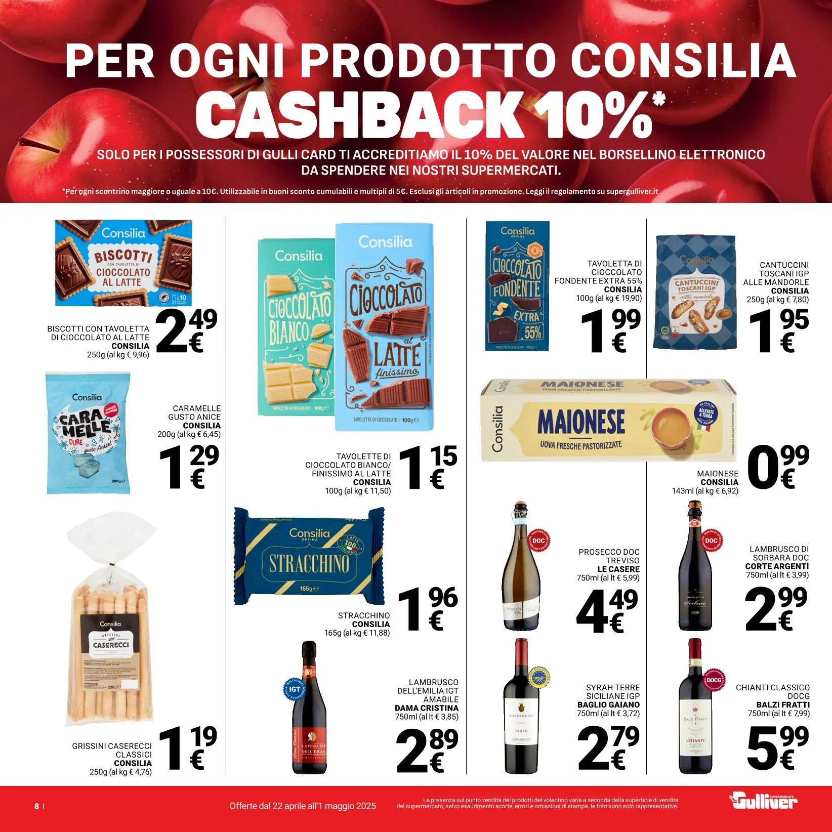 Volantini Gulliver da 22 aprile a 1 maggio di 2025 - Pagina del volantino 8