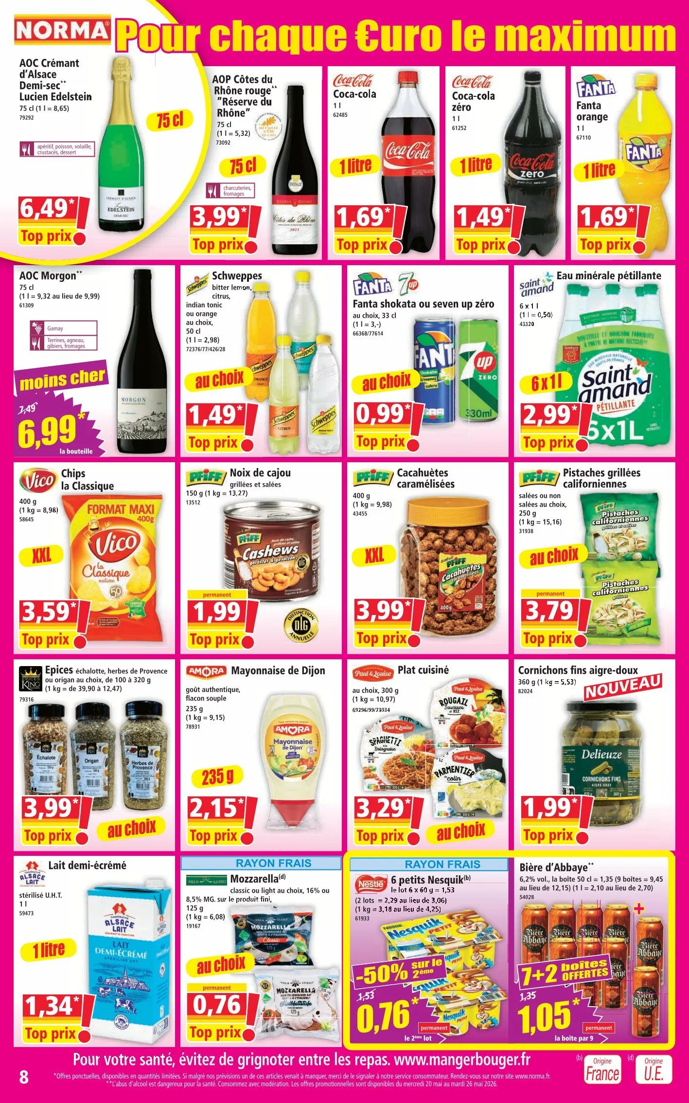 Catalogues Norma du 13 mai au 20 mai 2026 - Catalogue page 8
