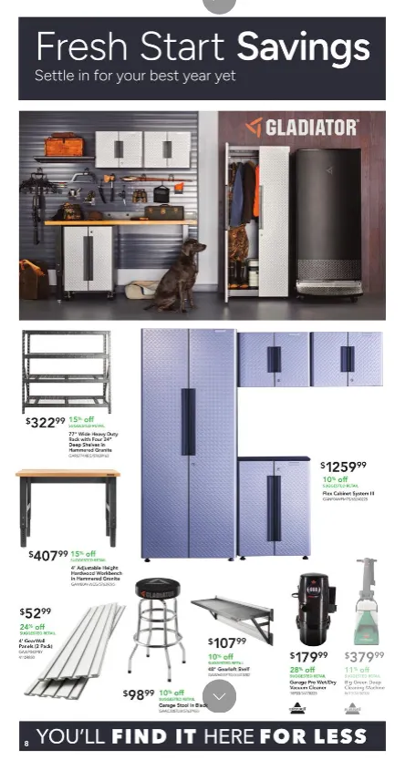 Weekly ad  Nebraska Furniture Mart Sales from December 31 to January 6 2026 - Page 8
