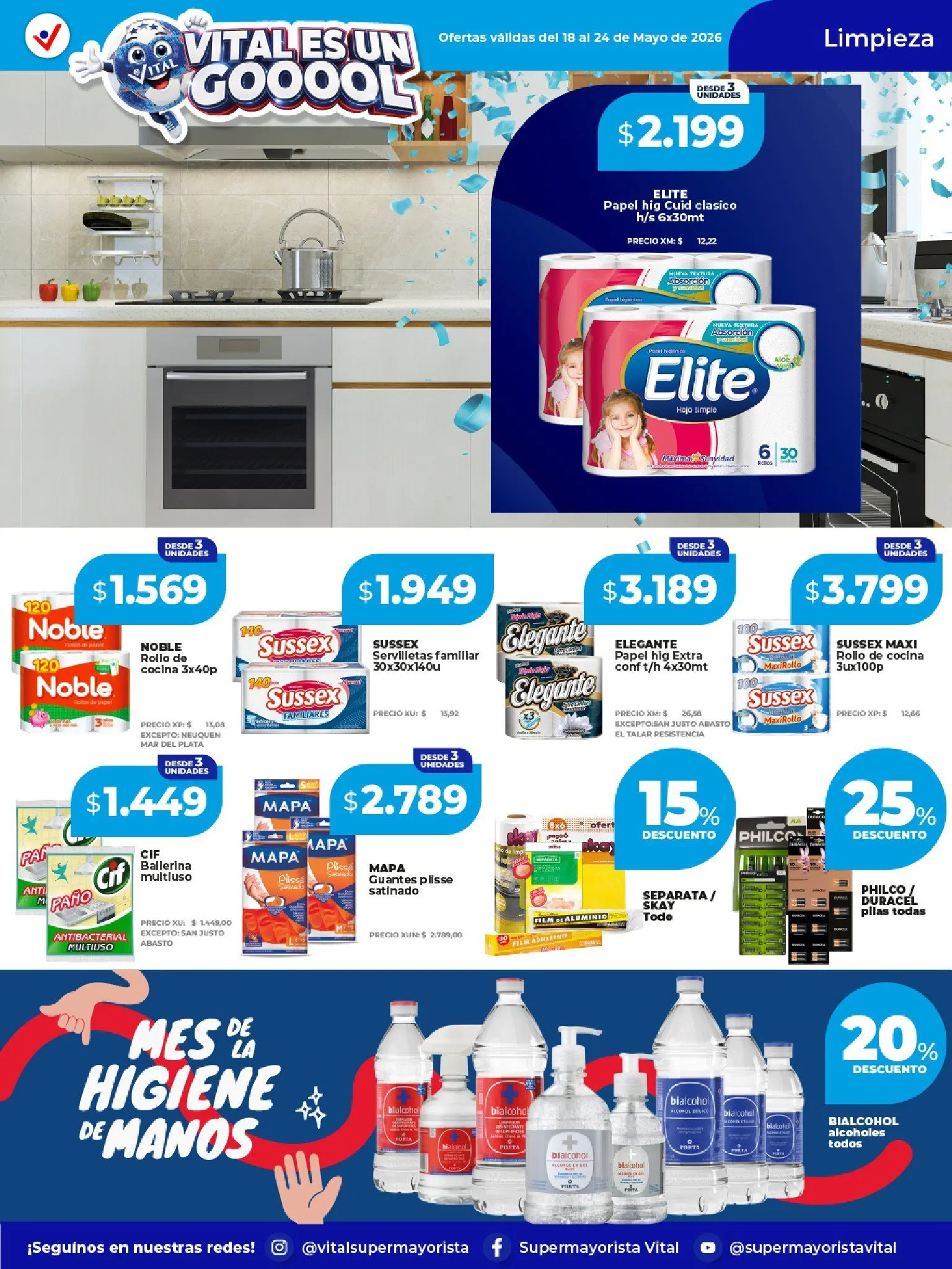 Ofertas de Vital Ofertas 18 de mayo al 24 de mayo 2026 - Página 8 del catálogo