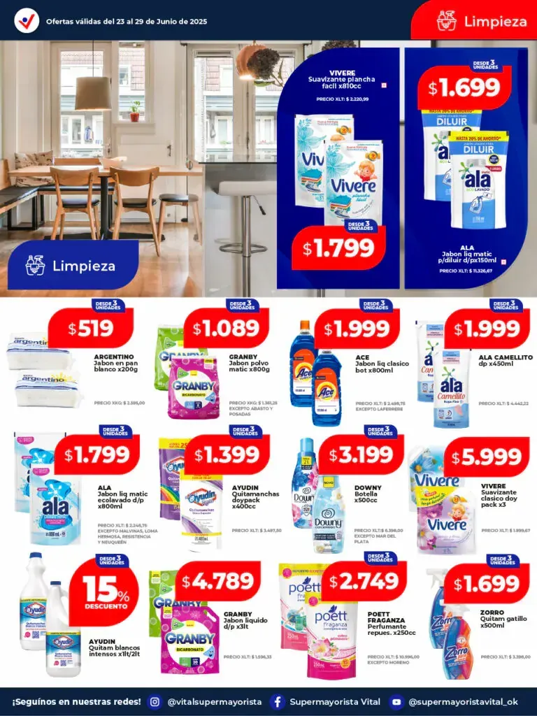 Ofertas de Ofertas Vital 23 de junio al 29 de junio 2025 - Página 8 del catálogo