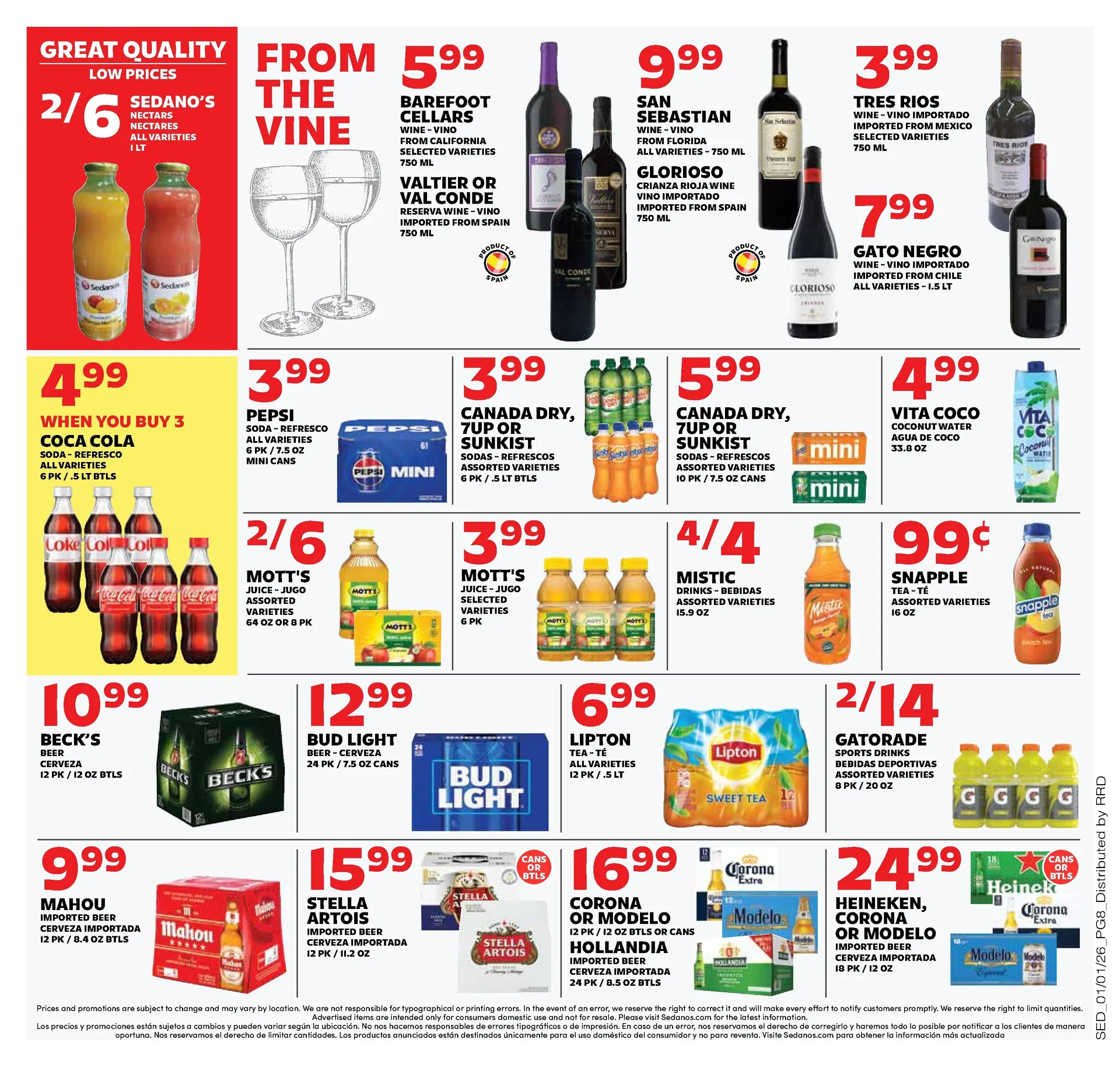 Weekly ad Sedano's Sales from January 1 to January 6 2026 - Page 8