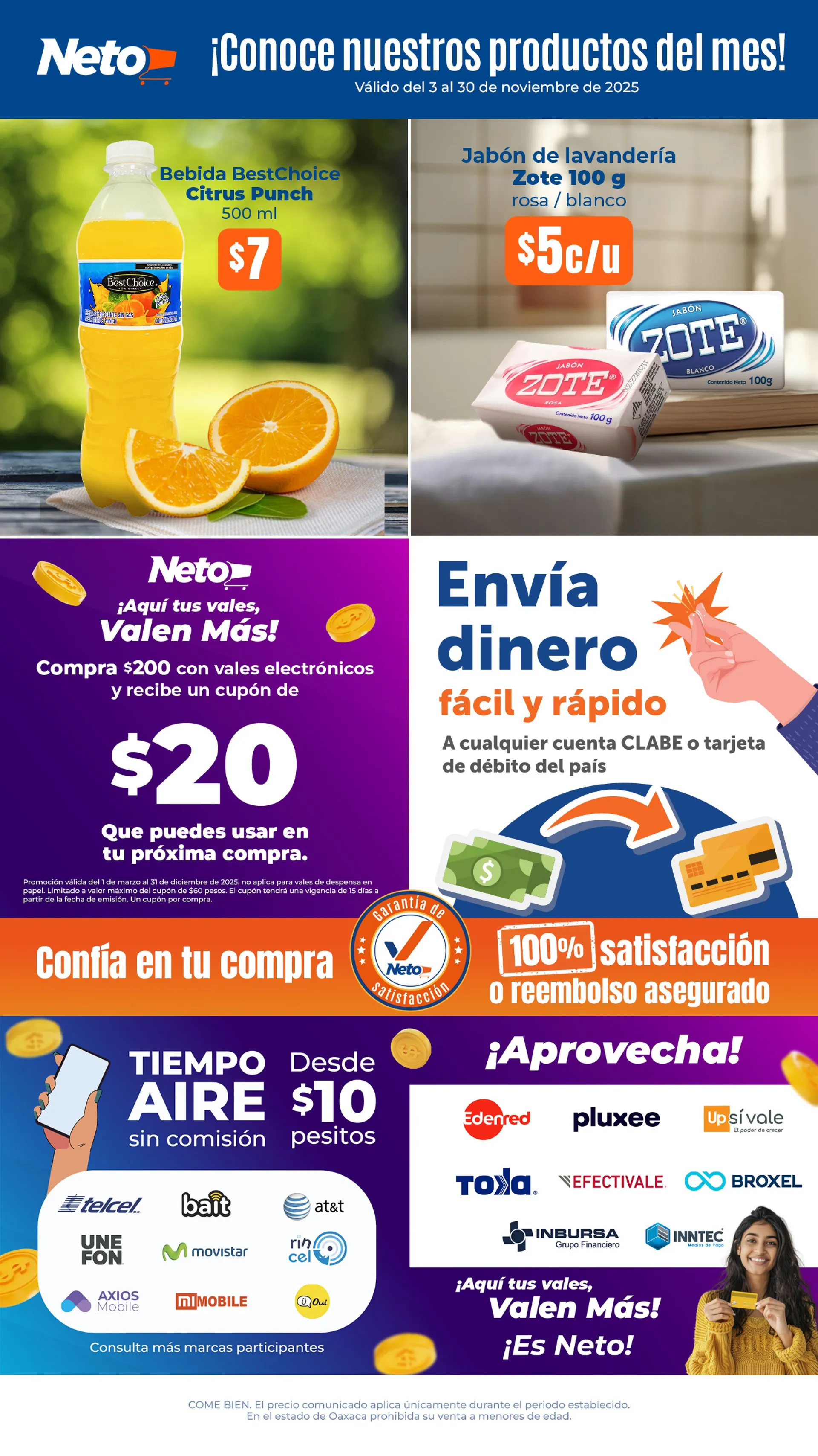 Catálogo de Folleto Tiendas Neto 3 de noviembre al 11 de noviembre 2025 - Pagina 8