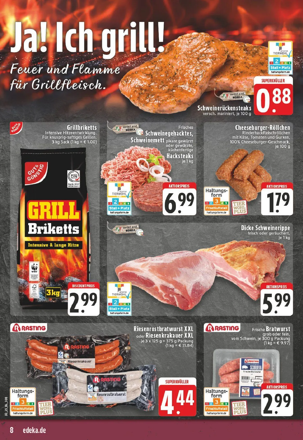 Edeka Prospekte von 21. Juli bis 26. Juli 2025 - Prospekt seite 8