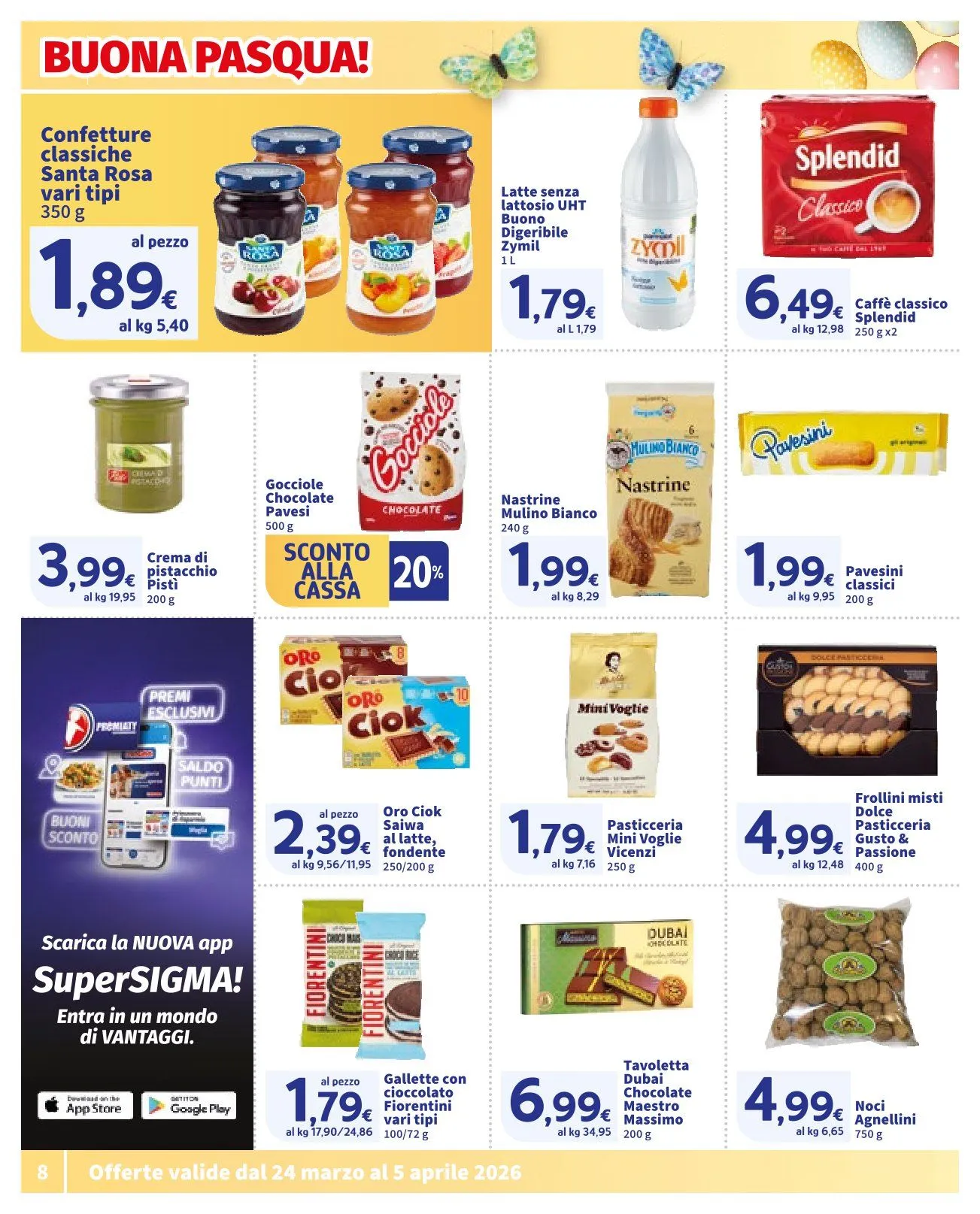 Sigma Volantino da 24 marzo a 5 aprile di 2026 - Pagina del volantino 8