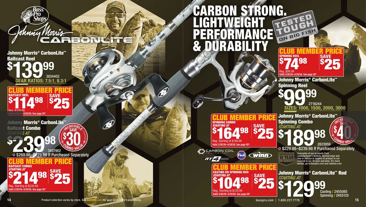 Weekly ad Bass Pro Shops Sales from March 27 to March 30 2026 - Page 8