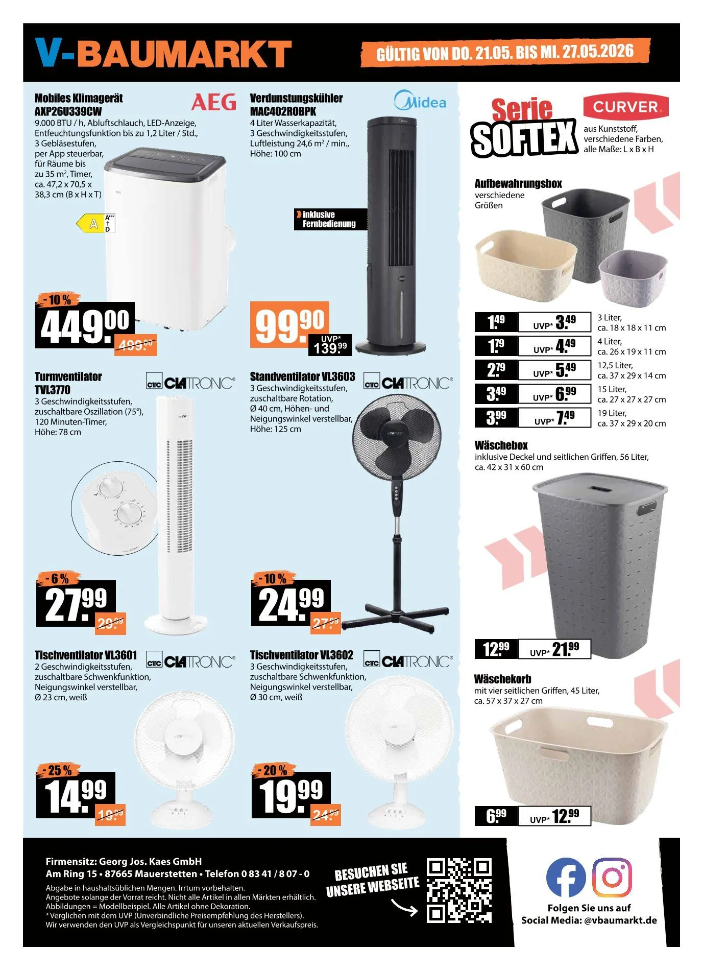 V-Baumarkt Angebote von 21. Mai bis 27. Mai 2026 - Prospekt seite 8