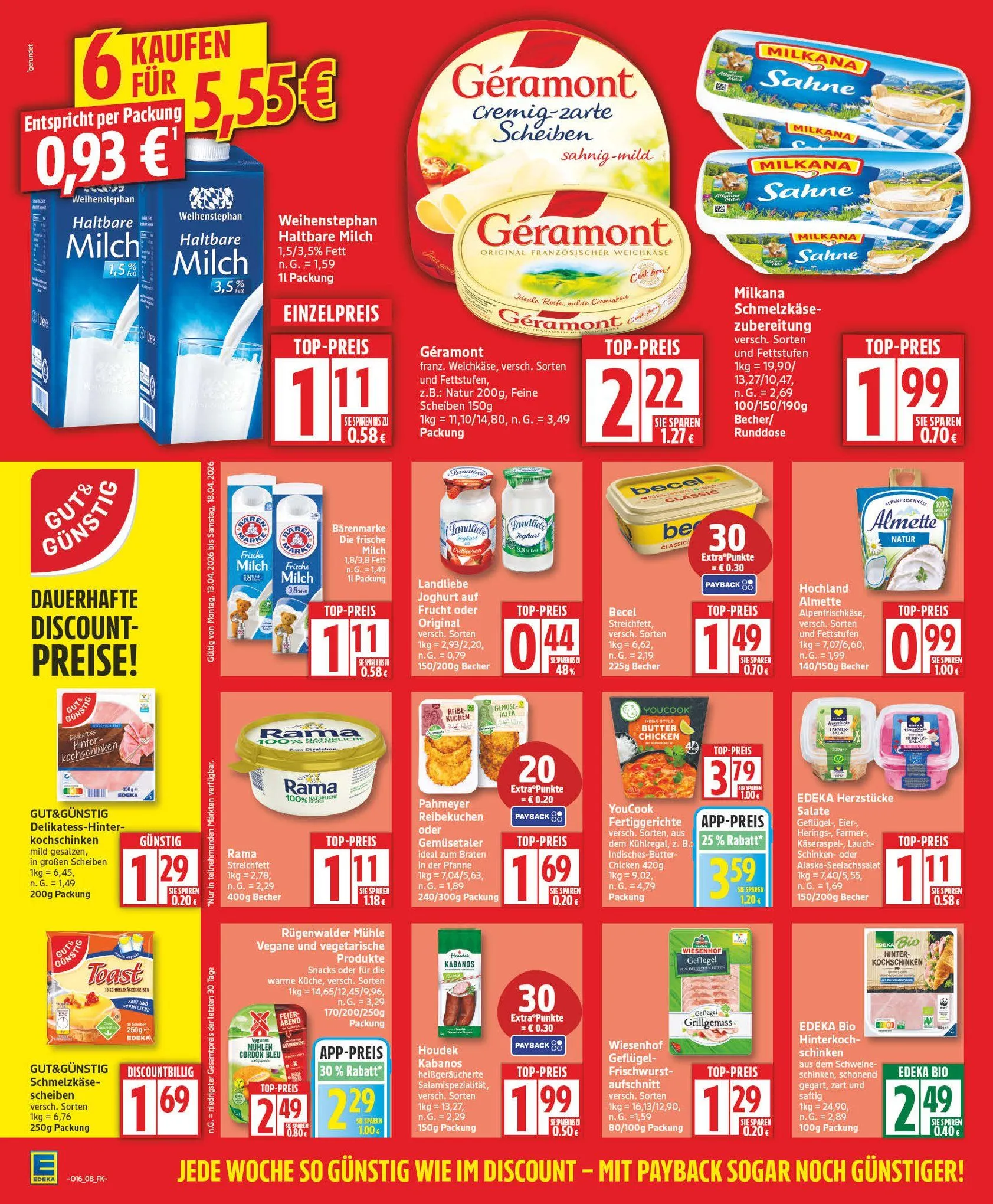 Edeka Prospekte von 13. April bis 18. April 2026 - Prospekt seite 8