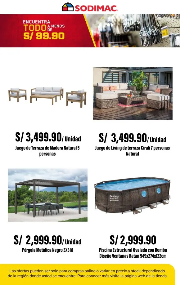 Catalogo de Sodimac Liquidación semanal 4 de julio al 18 de julio 2025 - Pag 3