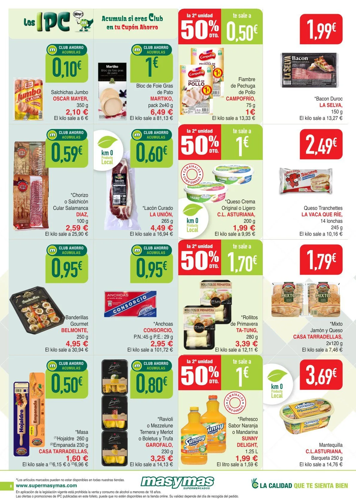 Catálogo de Supermercados Masymas Ofertas 26 de abril al 29 de abril 2026 - Página 8