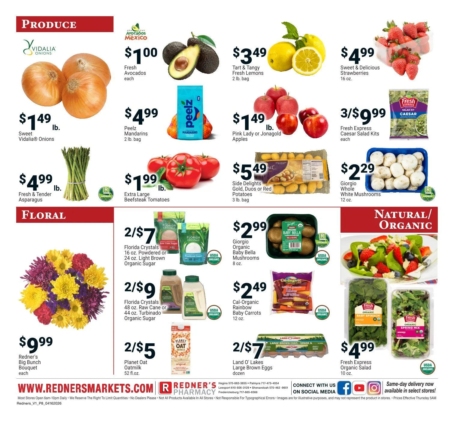 Weekly ad Redner's Market Sales from April 16 to April 22 2026 - Page 8