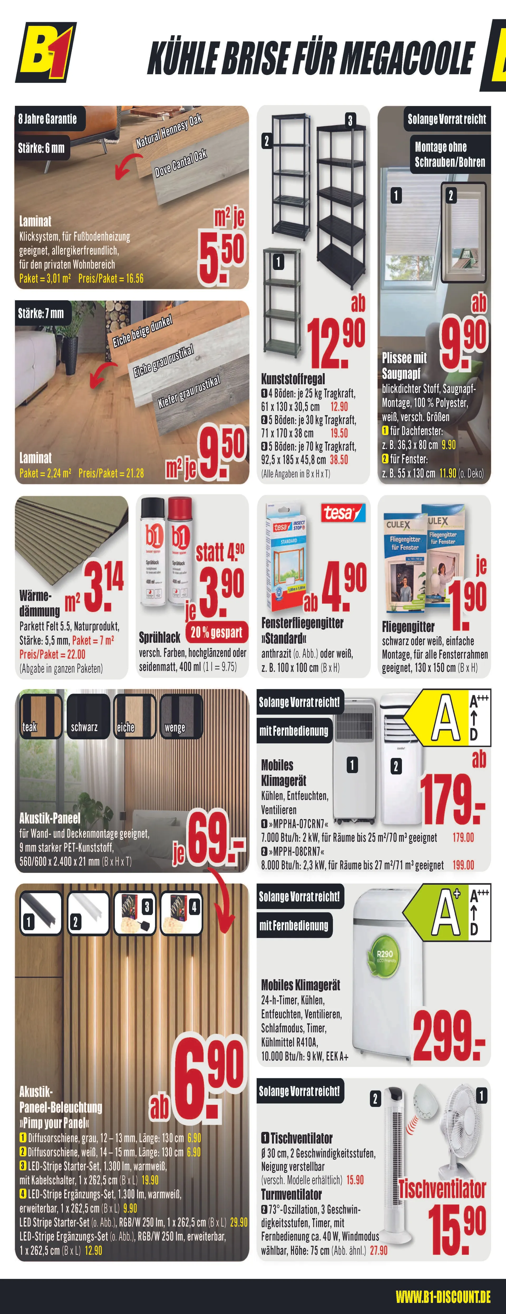B1 Discount Baumarkt Prospekte von 7. Juni bis 13. Juni 2025 - Prospekt seite 8