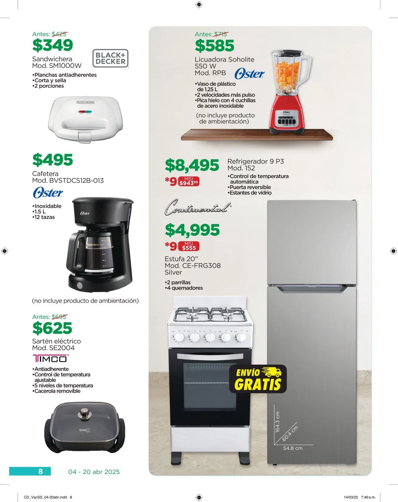 Catálogo de Chedraui Ofertas 8 de abril al 20 de abril 2025 - Pagina 8