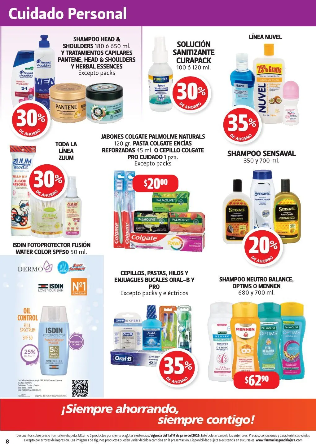 Catálogo de Farmacia Guadalajara 1 de junio al 14 de junio 2026 - Pagina 9