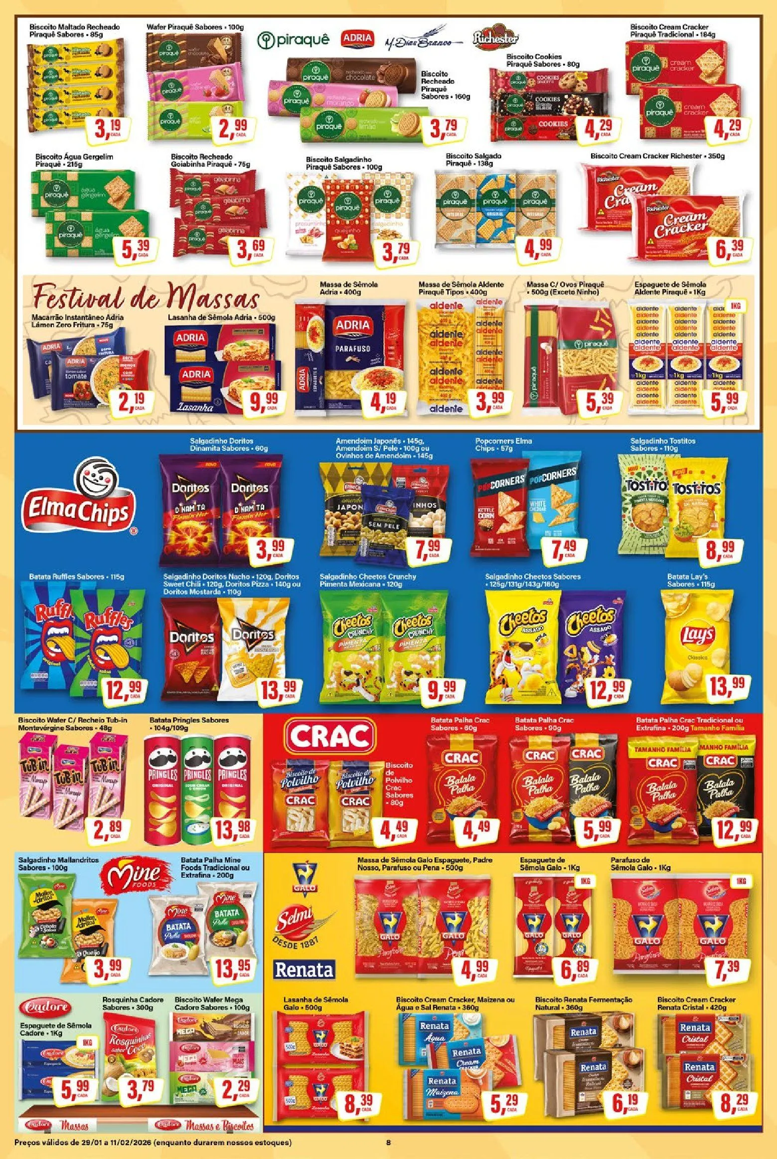 Encarte de Folhetos Rede Supermarket  10 de fevereiro até 11 de fevereiro 2026 - Pagina 8